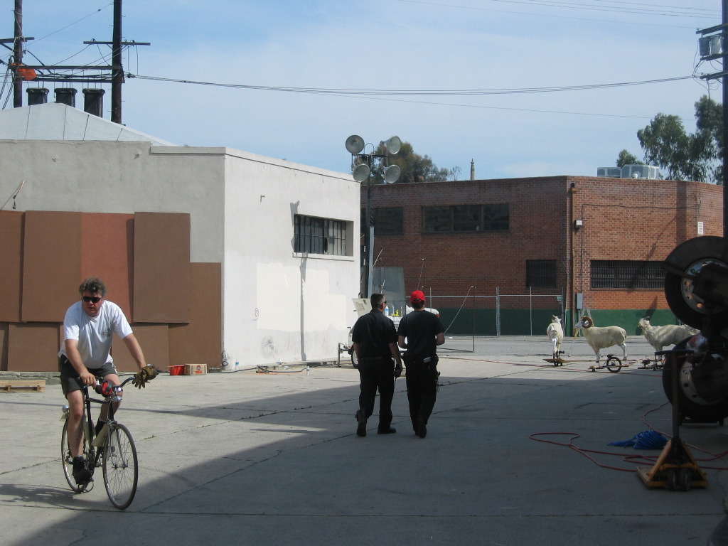 MArk giveing LAFD the tour