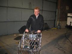 trash pickin are good here! lookee! I found propane!
