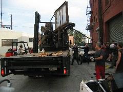 loading the pitching machine